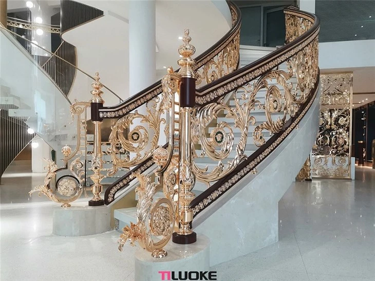 copper stair railing copper stair railing